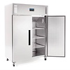 Polar Refrigeration  Szafa mroźnicza 2-drzwiowa | srebrna | GN 2/1, 1200 L, ze stali nierdzewnej, -20 °C do -10 °C