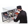 Polar Refrigeration  Single Door Refrigerated Table with 2 Drawers 240 L, from 2 °C to 5 °C, Bottom-Mounted Compressor