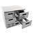 Polar Refrigeration  Refrigerated Table with 4 Drawers 240 L, from 2 °C to 5 °C, Bottom-Mounted Compressor