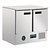 Polar Refrigeration  Double Door Refrigerated Table 240 L, from 2 °C to 5 °C, Bottom-Mounted Compressor