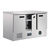 Polar Refrigeration  Tripple Door Refrigerated Table 368 L, from 2 °C to 5 °C, Bottom-Mounted Compressor