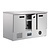 Polar Refrigeration  Tripple Door Refrigerated Table 368 L, from 2 °C to 5 °C, Bottom-Mounted Compressor