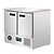 Polar Refrigeration  Double Door Refrigerated Table 240 L, from 2 °C to 5 °C, Bottom-Mounted Compressor