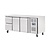 Polar Refrigeration  Double Door Refrigerated Table with 2 Drawers 417 L, from -2 °C to 5 °C, Side-Mounted Compressor