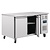 Polar Refrigeration  Double Door Refrigerated Table 472 L, from 2 °C to 8 °C, Side-Mounted Compressor