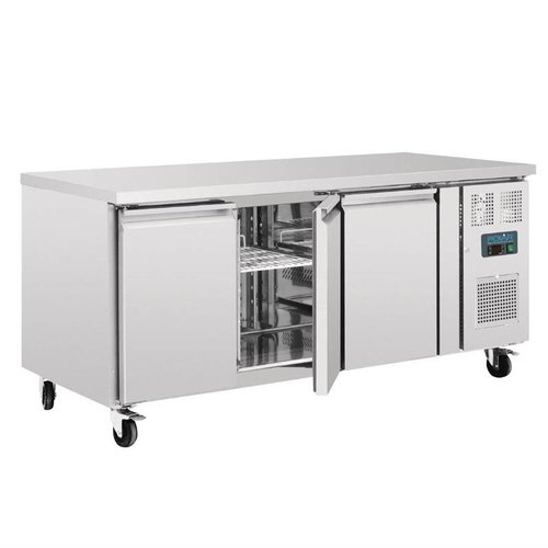 Polar Refrigeration Tripple Door Refrigerated Table 634 L, from 2 °C to 8 °C, Side-Mounted Compressor Polar Refrigeration Tripple Door Refrigerated Table 634 L, from 2 °C to 8 °C, Side-Mounted Compressor