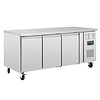 Polar Refrigeration  Tripple Door Refrigerated Table 634 L, from 2 °C to 8 °C, Side-Mounted Compressor