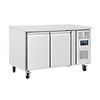 Polar Refrigeration  Double Door Refrigerated Table 228 L, from -2 °C to 5 °C, Side-Mounted Compressor