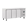 Polar Refrigeration  Tripple Door Refrigerated Table 339 L, from -2 °C to 5 °C, Side-Mounted Compressor