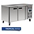 Polar Refrigeration  Double Door Refrigerated Table 282 L, from -2 °C to 5 °C, Side-Mounted Compressor