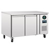 Polar Refrigeration Double Door Freezer Table 282 L, from -20 °C to -10 °C, Side-Mounted Compressor Polar Refrigeration Double Door Freezer Table 282 L, from -20 °C to -10 °C, Side-Mounted Compressor