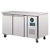 Polar Refrigeration Double Door Freezer Table 282 L, from -20 °C to -10 °C, Side-Mounted Compressor Polar Refrigeration Double Door Freezer Table 282 L, from -20 °C to -10 °C, Side-Mounted Compressor