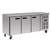 Polar Refrigeration Tripple Door Freezer Table 417 L, from -20 °C to -10 °C, Side-Mounted Compressor Polar Refrigeration Tripple Door Freezer Table 417 L, from -20 °C to -10 °C, Side-Mounted Compressor