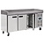 Polar Refrigeration  Tripple Doors Pizza Prep Table, 634 L, with Marble Top and Extension, Side-Mounted Compressor