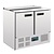Polar Refrigeration  2-doors Salad Prep Table 2x 1/1 GN + 2x 1/4 GN, 240 L, 2 °C to 8 °C, Bottom-Mounted Compressor