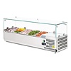 Polar Refrigeration  Top unit for storing ingredients 5x 1/4 GN, 150W, from 2 to 8°C
