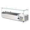 Polar Refrigeration  Top unit for storing ingredients 5x 1/4 GN, 150W, from 2 to 8°C