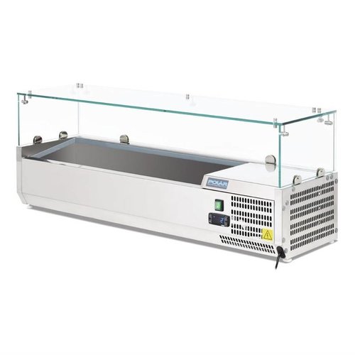 Polar Refrigeration  Nadstawa chłodnicza do przechowywania składników 5x 1/4 GN, 150W, od 2 do 8°C Polar Refrigeration  Nadstawa chłodnicza do przechowywania składników 5x 1/4 GN, 150W, od 2 do 8°C