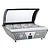 Polar Refrigeration  Sushi or tapas Top Unit 4x 1/3 GN, 105W, from 0 to 12°C with Lid and Cutting Board