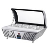 Polar Refrigeration  Sushi or tapas Top Unit 4x 1/3 GN, 105W, from 0 to 12°C with Lid and Cutting Board