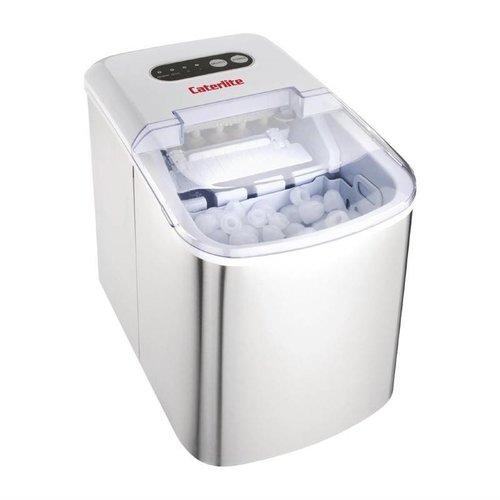Caterlite Countertop Ice Cube Maker 10 kg/24hr, 1 kg Storage Caterlite Countertop Ice Cube Maker 10 kg/24hr, 1 kg Storage