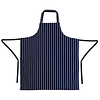 Whites Chefs Clothing Whites Butchers Apron   Navy Stripe Extra Large