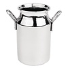 Olympia Stainless Steel Mini Milk Churn Medium 120ml Olympia Stainless Steel Mini Milk Churn Medium 120ml