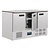 Polar Refrigeration  Stół chłodniczy 3-drzwiowy 368 L, od 2 °C do 5 °C, agregat dolny