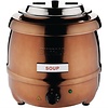 Buffalo Copper with Stainless Steel Pot Soup Kettle 10 L, 0,4 kW