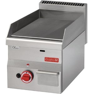 Gastro M Countertop Gas Griddle Smooth, 5,2 kW