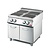 Gastro M Electric Cooker with 4 Hotplates and Open Cupboard, 10,4 kW
