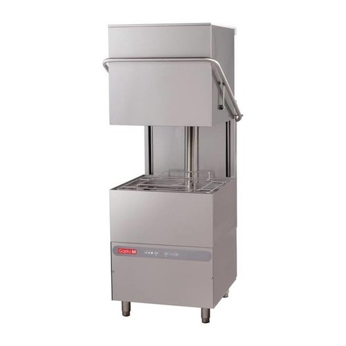Gastro M Zmywarka kapturowa 500 x 500 mm z pompą spustową , zbiornikiem wyrównawczym i dyspenserem środka myjącego Gastro M Zmywarka kapturowa 500 x 500 mm z pompą spustową , zbiornikiem wyrównawczym i dyspenserem środka myjącego