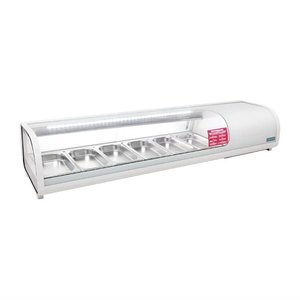 Polar Refrigeration  Nadstawa chłodnicza do sushi lub tapas 6x 1/3 GN, 180W, od 0 do 12°C