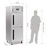 Polar Refrigeration Szafa chłodnicza 2-drzwiowa GN 2/1, 600 L, -2 °C do 5 °C Polar Refrigeration Szafa chłodnicza 2-drzwiowa GN 2/1, 600 L, -2 °C do 5 °C