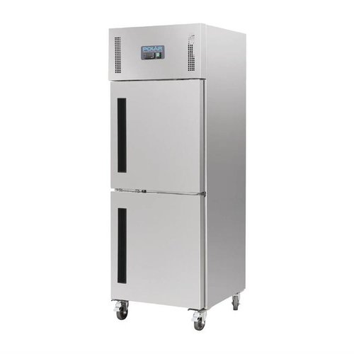 Polar Refrigeration  Upright Double Door Refrigerator GN 2/1, 600 L, -2 °C to 5 °C Polar Refrigeration  Upright Double Door Refrigerator GN 2/1, 600 L, -2 °C to 5 °C
