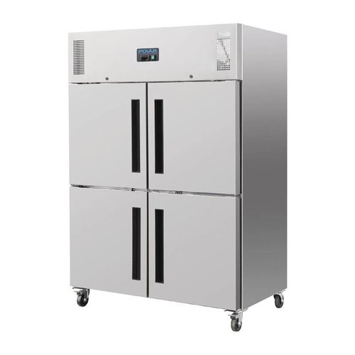 Polar Refrigeration  Upright Four Door Refrigerator GN 2/1, 1200 L, -2 °C to 5 °C Polar Refrigeration  Upright Four Door Refrigerator GN 2/1, 1200 L, -2 °C to 5 °C