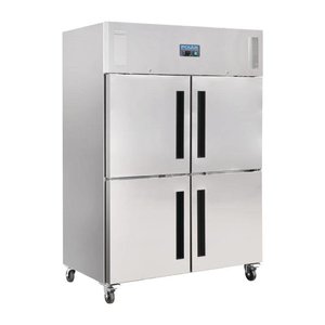 Polar Refrigeration  Upright Four Door Freezer GN 2/1, 1200 L, -20 °C to -10 °C Polar Refrigeration  Upright Four Door Freezer GN 2/1, 1200 L, -20 °C to -10 °C