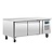 Polar Refrigeration  Double Door Refrigerated Table 214 L, from -2 °C to 8 °C, Side-Mounted Compressor