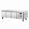 Polar Refrigeration  Tripple Door Refrigerated Table 317 L, from -2 °C to 8 °C, Side-Mounted Compressor Polar Refrigeration  Tripple Door Refrigerated Table 317 L, from -2 °C to 8 °C, Side-Mounted Compressor