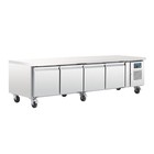 Polar Refrigeration Stół chłodniczy | 420L | -2 C do 8 C | R600a | 223x70x(H)65cm