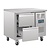 Polar Refrigeration  Refrigerated Table with 2 Drawers 124 L, from -2 °C to 8 °C, Side-Mounted Compressor
