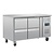Polar Refrigeration  Stół chłodniczy z 4 szufladami 314 L, GN 1/1, od -2 °C do 8 °C, agregat boczny
