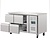 Polar Refrigeration  Stół chłodniczy z 4 szufladami 314 L, GN 1/1, od -2 °C do 8 °C, agregat boczny