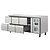 Polar Refrigeration  Refrigerated Table with 6 Drawers 465 L, GN, 1/1 from -2 °C to 8 °C, Side-Mounted Compressor