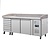Polar Refrigeration  Double Doors Pizza Prep Table with 7 drawers, 428 L, with Marble Top, Side-Mounted Compressor