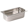 Vogue Stainless Steel Gastronorm Pan Set 3 x 1/3 & 1 x 1/2, 100mm