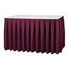 XXLselect Table Skirting - Bourdeaux Boxpleat Style XXLselect Table Skirting - Bourdeaux Boxpleat Style