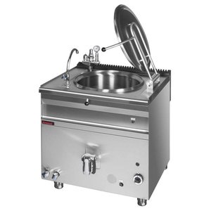 XXLselect Gas Boiling Kettle 200 L with Indirect Heating, 21 kW