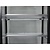 Resto Quality Cake Showcase Square, 500 L, from 2°C to 8°C, Stationary, Black-Silver