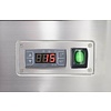 Resto Quality Cake Showcase Square, 500 L, from 2°C to 8°C, Stationary, Black-Silver